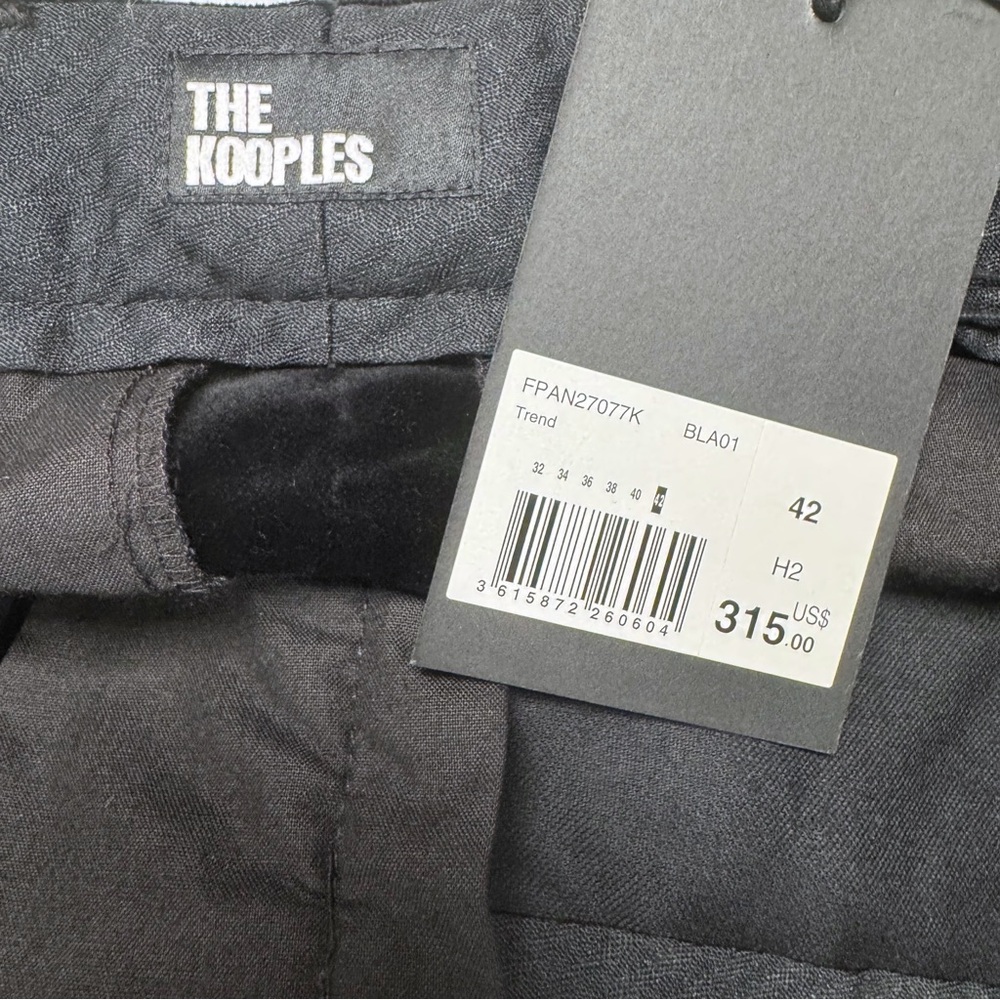 The Kooples | Black Velvet Trouser - NWT - Picture 5 of 12